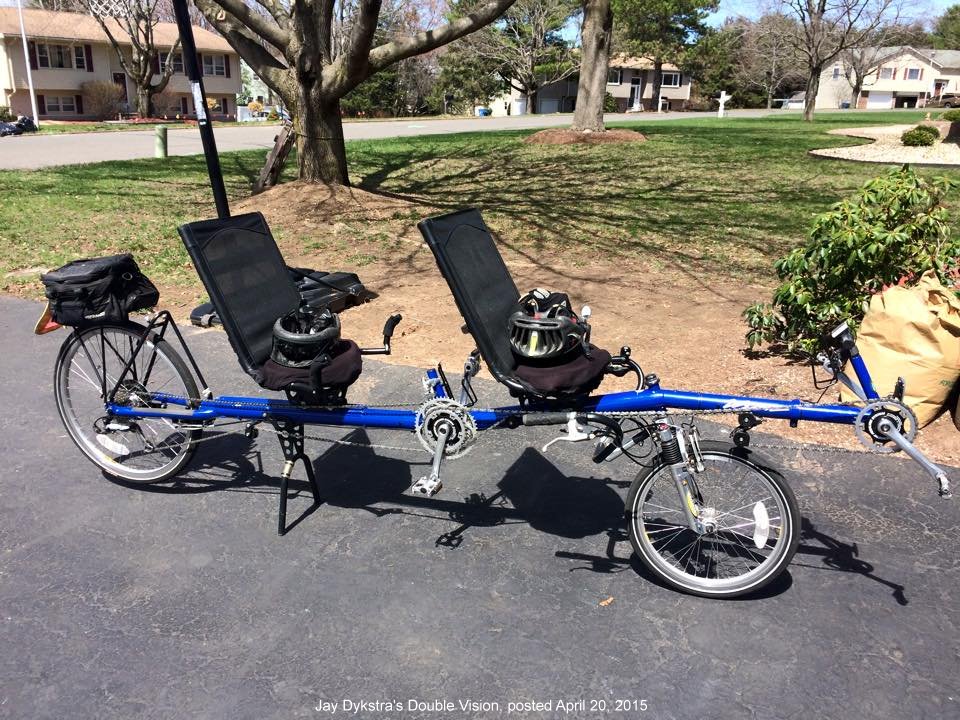 recumbent tandem