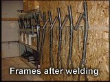Frames after welding.